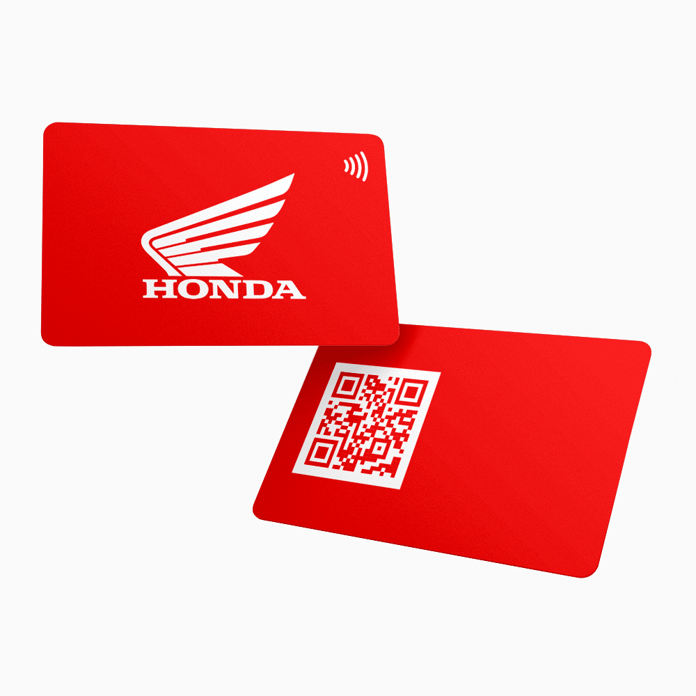 Cartão de Visita Digital NFC Honda