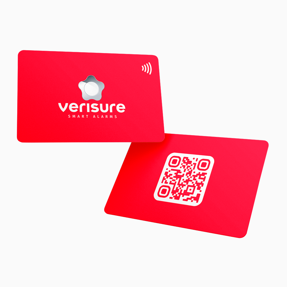 Cartão de Visita Digital NFC Verisure