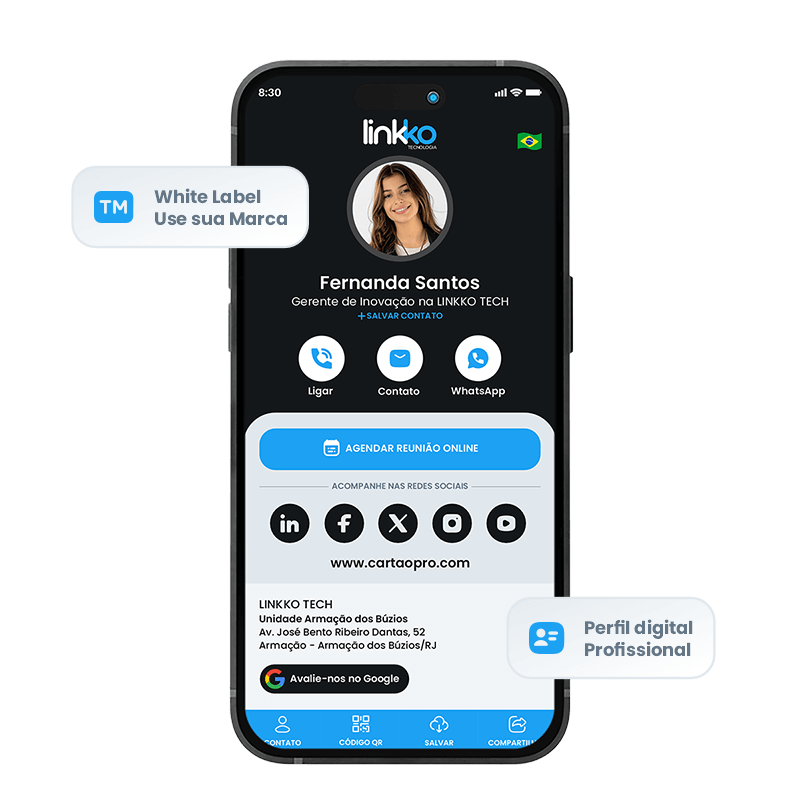 Cartão de visita digital