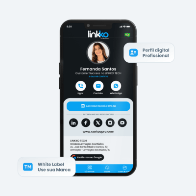 Cartão de visita digital